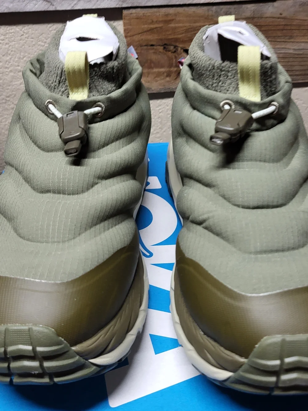 *NEW* Hoka Kaha 2 Frost Moc GTX Olive Green Gore-Tex Vibram Winter Shoe Men's 9D